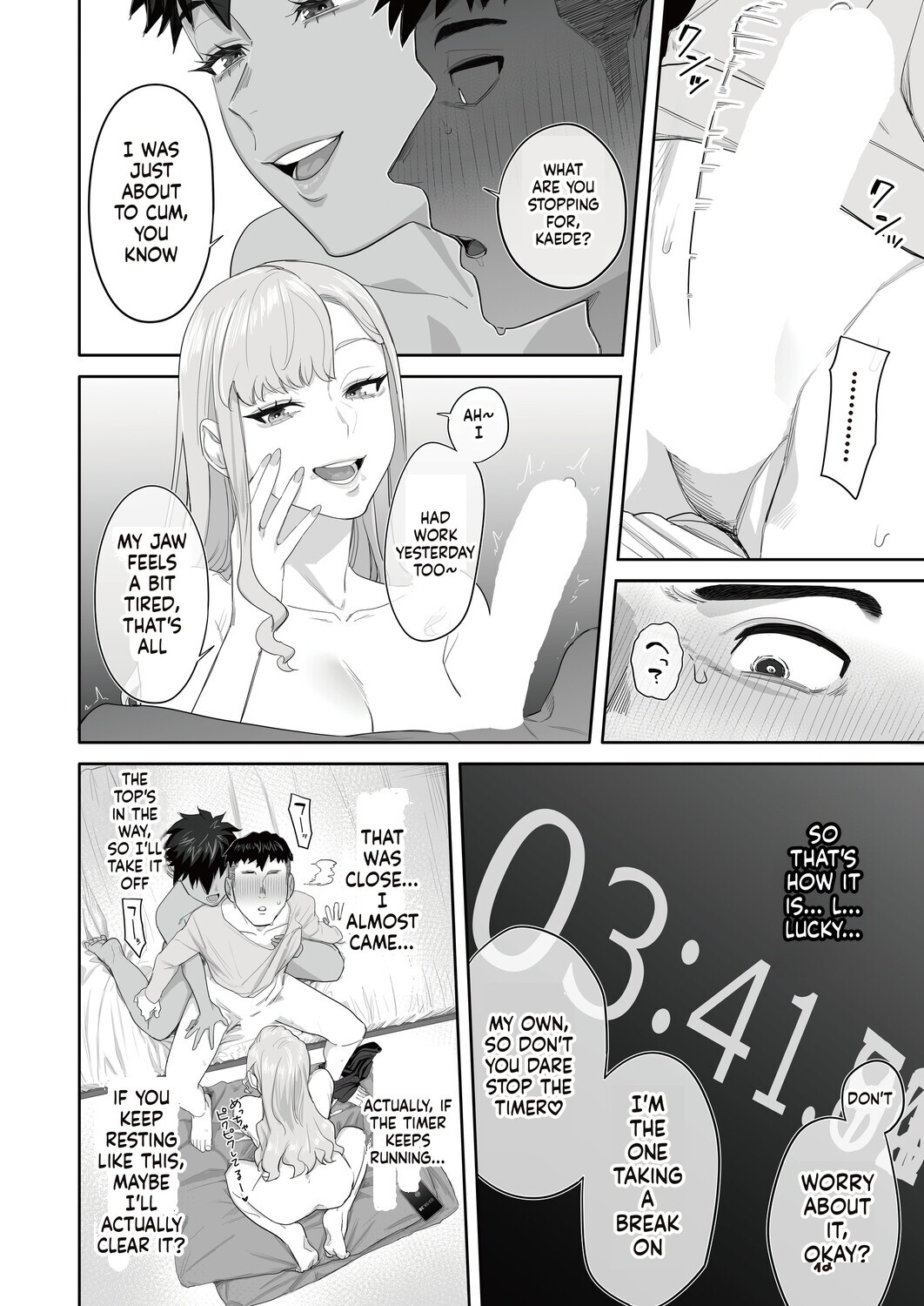 Hentai Manga Comic-What happens if you can withstand the incredible tongue skills of a prostitute who has take care of you for 10 minutes...?-Read-12